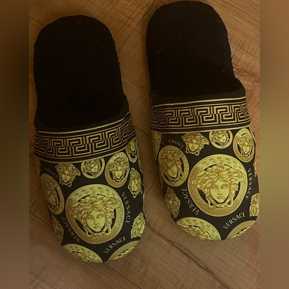 Authentic Versace slippers